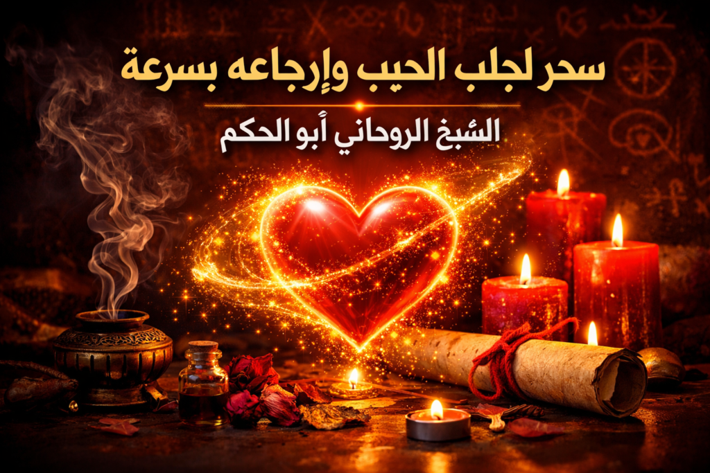 سحر لجلب الحبيب وإرجاعه بسرعة الشيخ الروحاني أبو الحكم